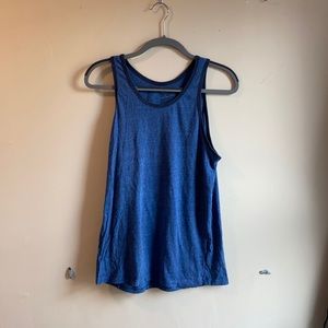 Men’s Heater Blue Tank Top